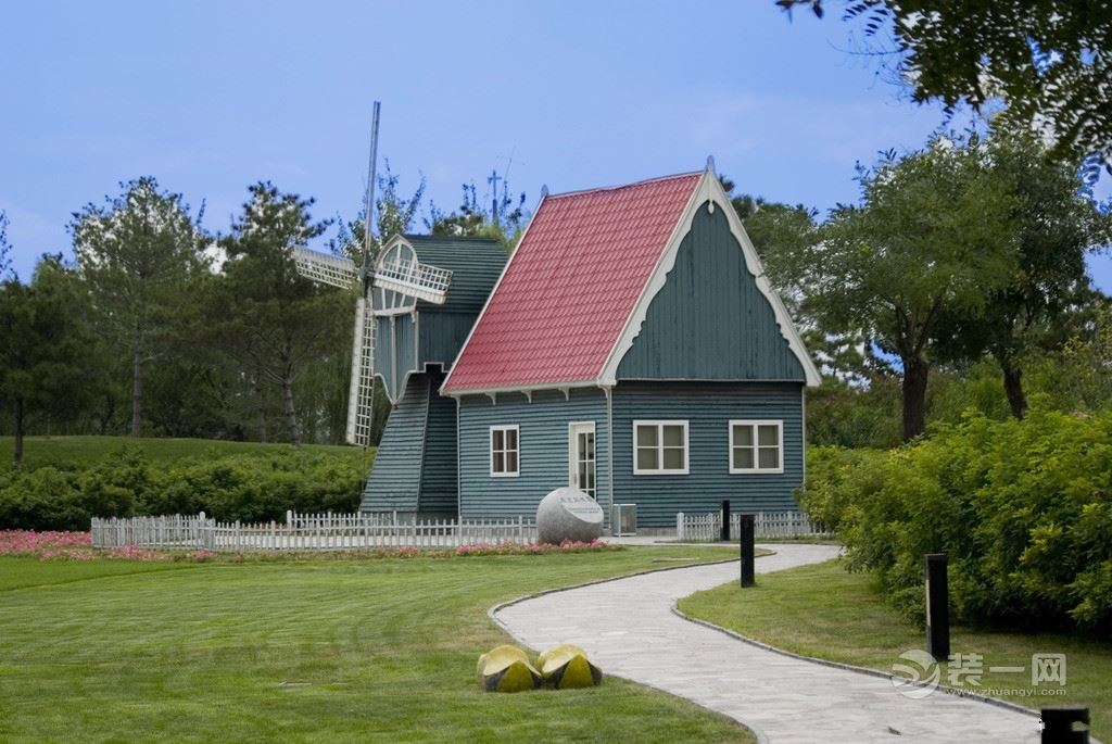 由全运会立体设计看乡村立体小屋 童话般的装修效果